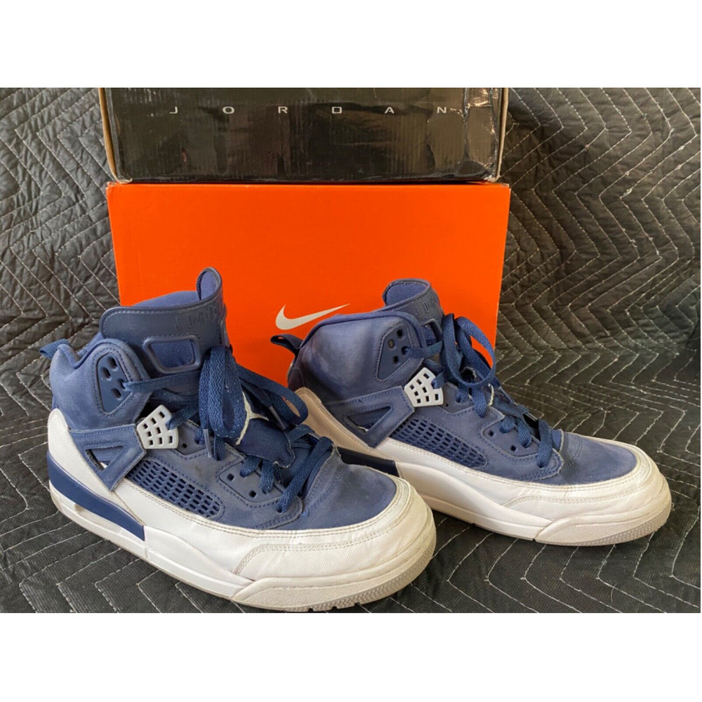 Nike Air Jordan 2017 Spizike Midnight Navy 315371-406 MEN Size 11.5 VG Cond.